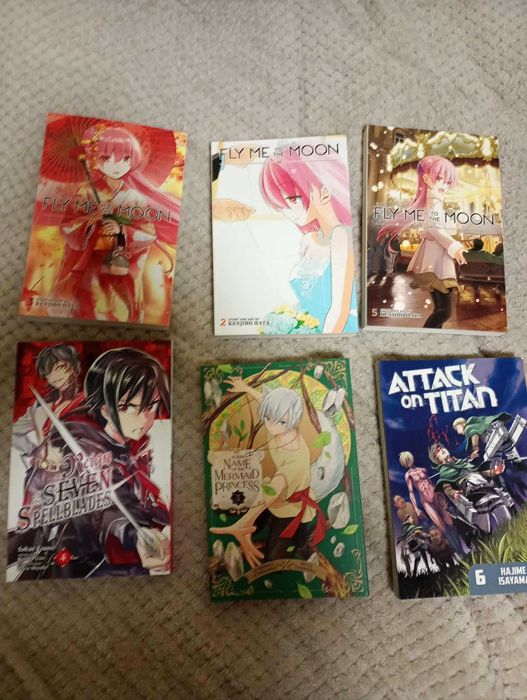 manga колекция 10бр. + чашка