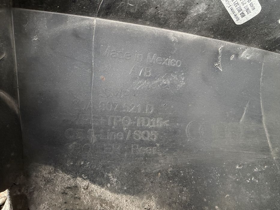 Задна броня за Audi Q5 S-Line (2018-2020)