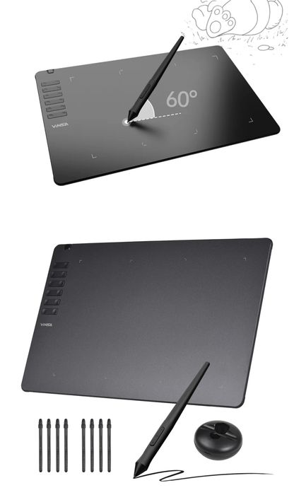 Графический планшет VINSA Т906 проводной 327 мм -200 мм  для ПК и моби