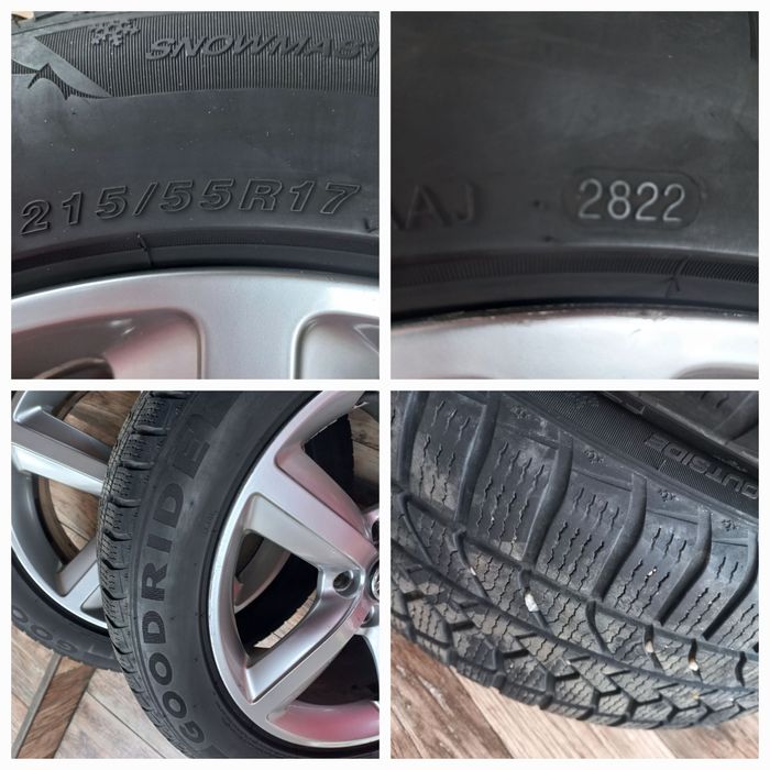 Roti iarna vw audi/215.55.R17/dot 2022 etc