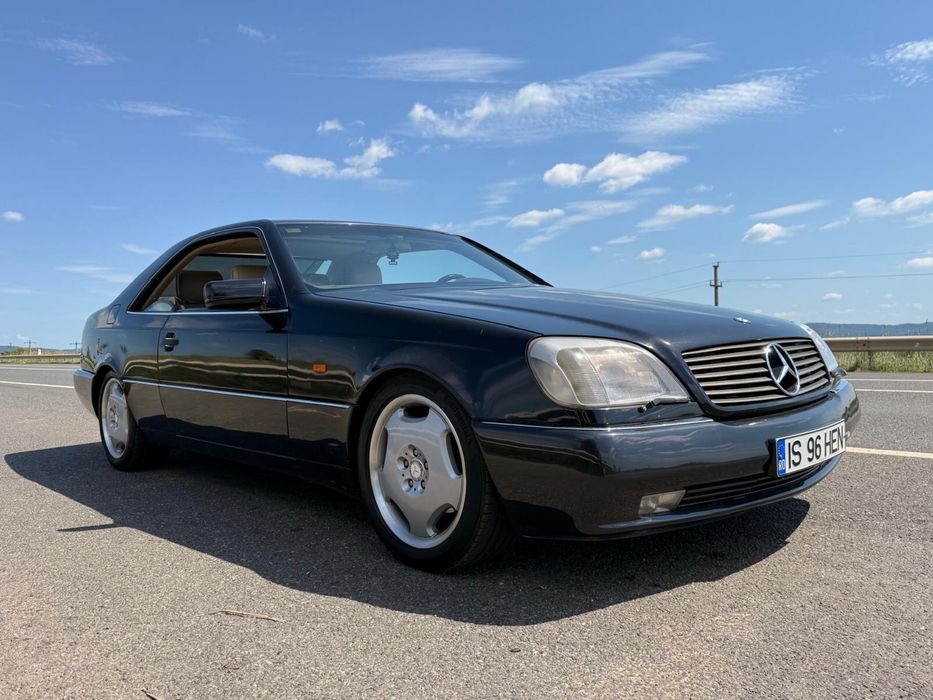 Mercedes CL500 C140 W140 Balena Coupe 1996 atestata istorica Schimb cu SPYDER sau ATV