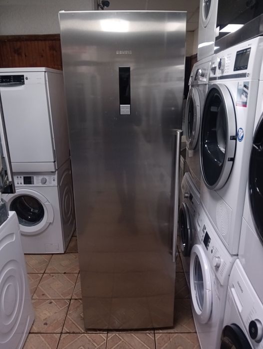 Огромен иноксов хладилник Сименс Siemens 2 години Гаранция!