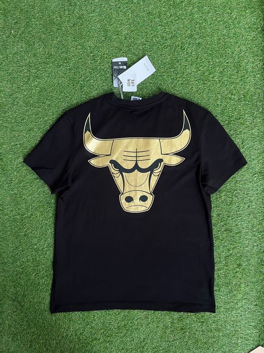 Мъжка блузка с къс ръкав : Bershka & NBA Chicago Bulls XS