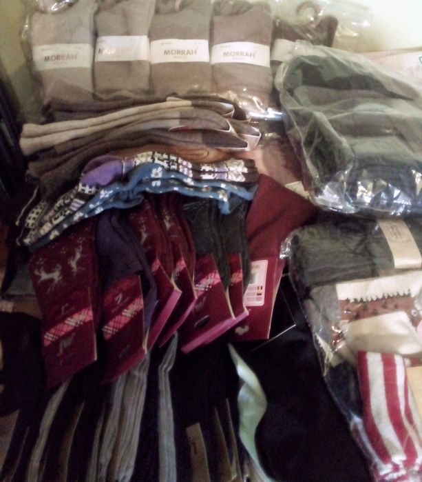 Нижнее бельё, носки, перчатки.