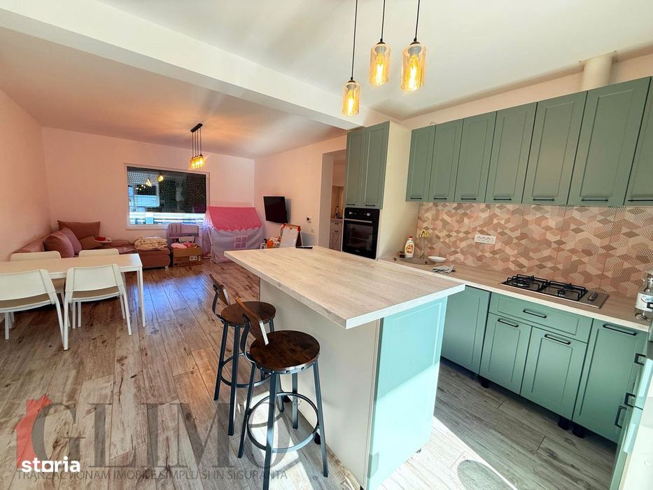 Casa noua 121mp, teren411mp, moderna, utilata si mobilata, Vanatori-GL