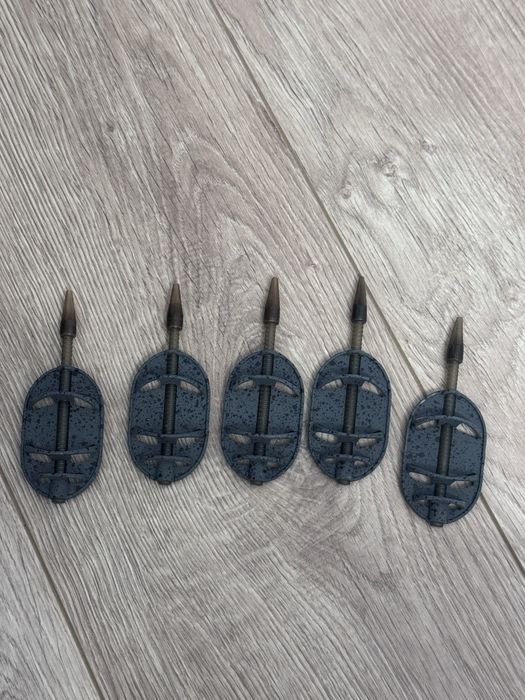 Set 5 Momitoare Method Feeder ICS Inline Dura Flat XXL 45g-60g-80g