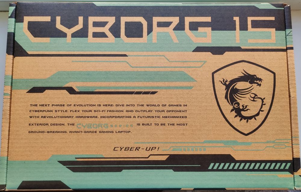 Новый MSI Cyborg 15 / RTX 4050 / Windows 11 лицензия