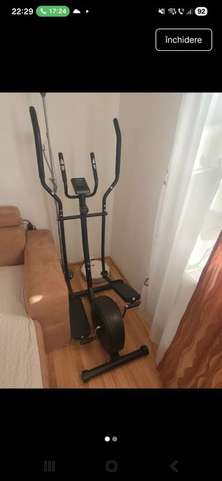Bicicleta eliptica Techfit, 8 viteze,ca si noua!