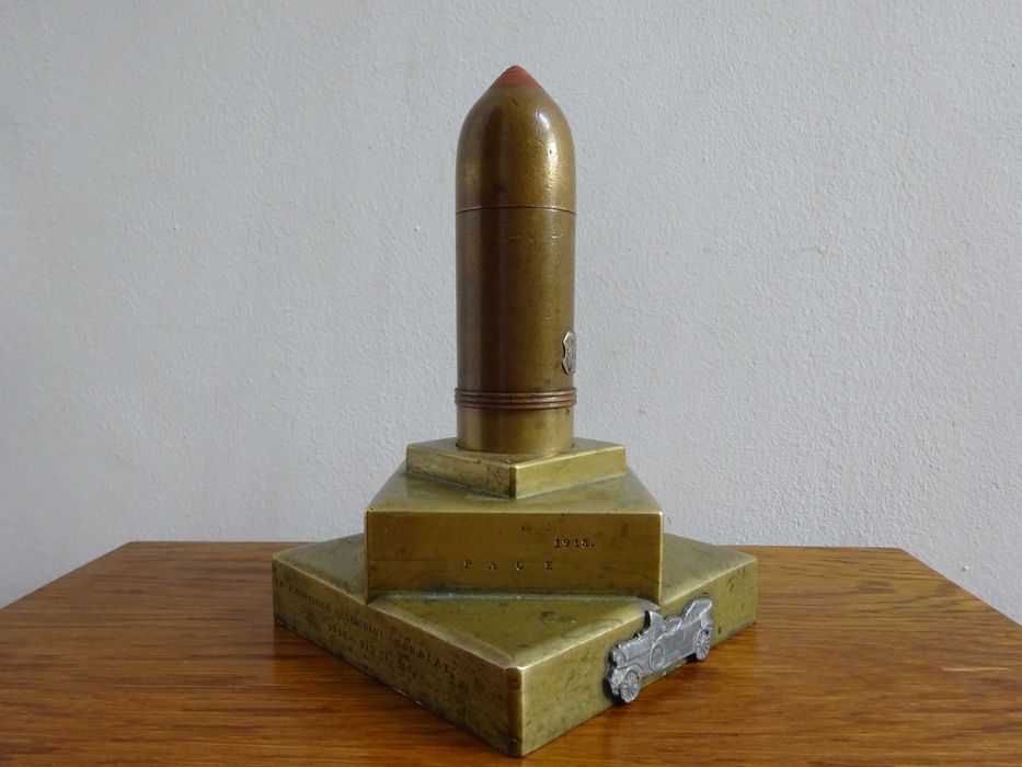 Bricheta militara, Primul Razboi Mondial, din alama pe benzina -UNICAT