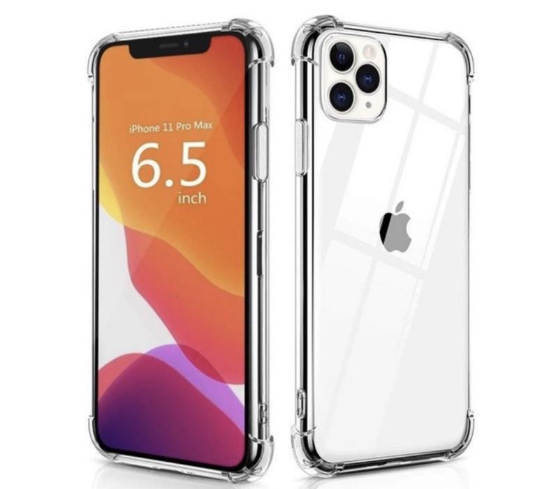 Iphone 11/12/13/14/Pro/Max Husa Inside Silicon Anti Soc  Crystal 05MM
