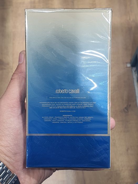 Roberto cavalli azzurro