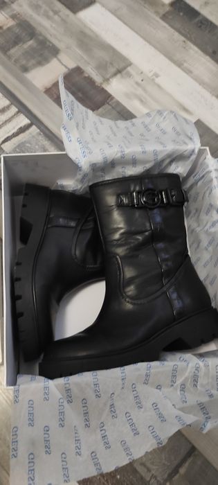 Боти Guess естествена кожа