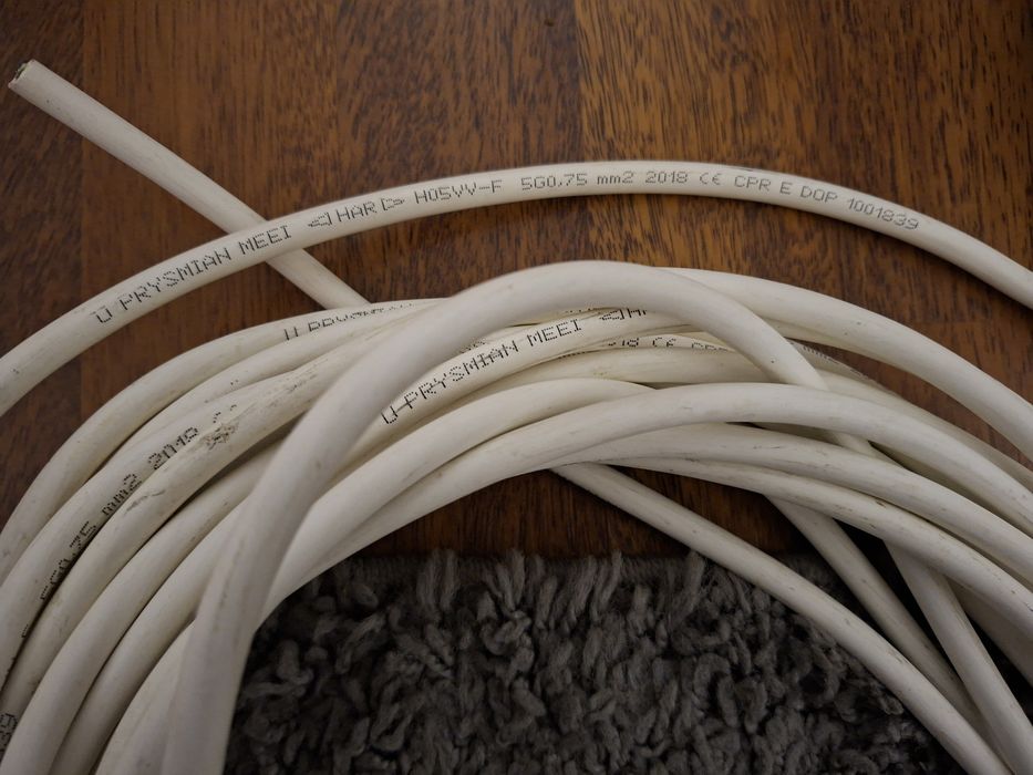 Cablu  curent 5×7.5mm