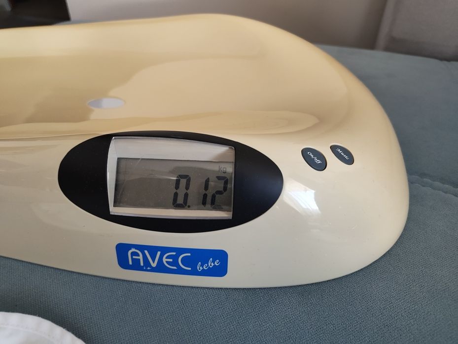 Електронна бебешка везна Avec bebe