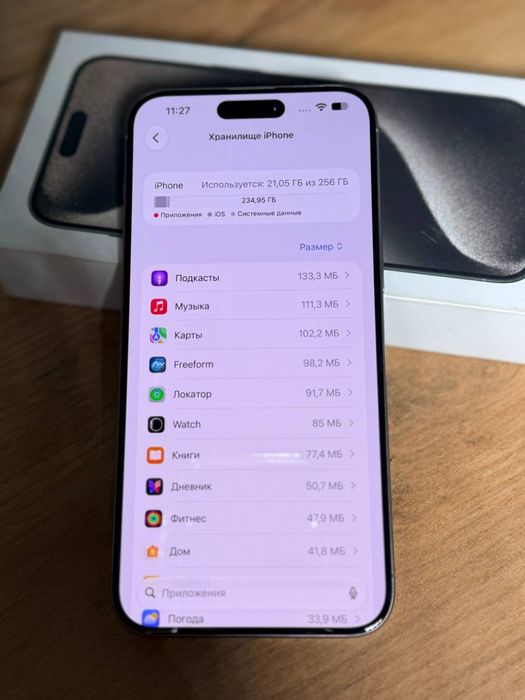 iPhone 15 Pro Max 256 ГБ, 90 %