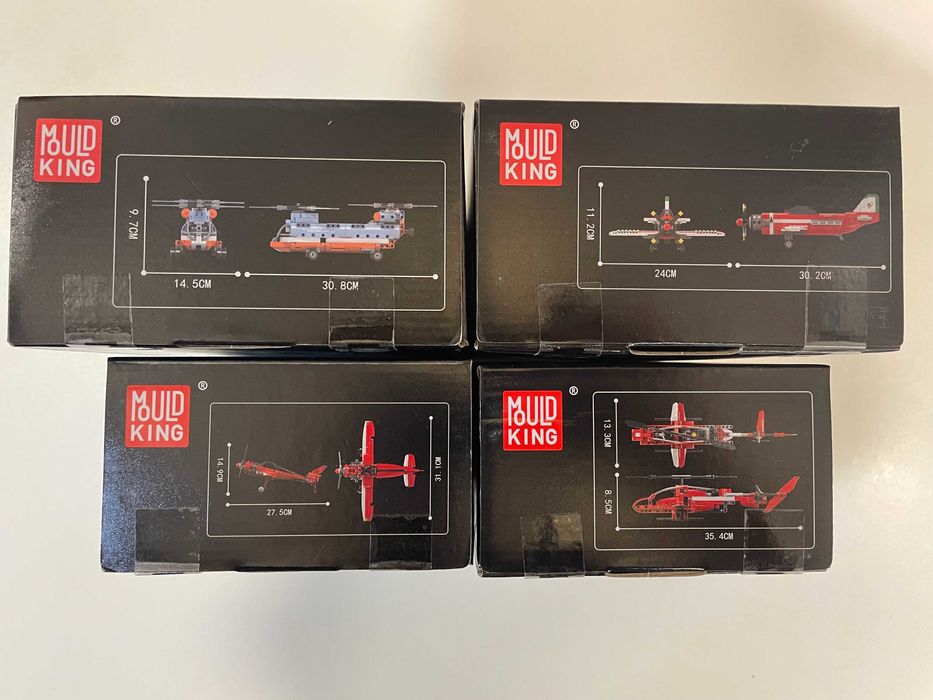 Set constructie, aeronave: avion, elicopter - jucarii tip lego, MK