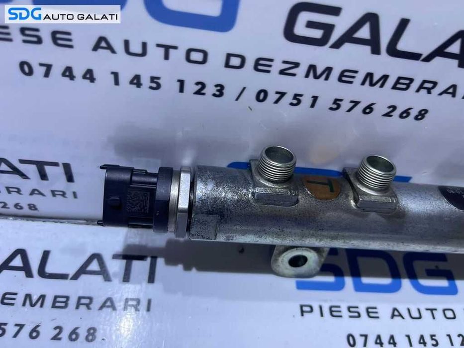 Rampa Presiune Injectoare cu Senzor Regulator Opel Corsa D 1.3 JTD Multijet 2006 - 2011 Cod 0445214141 55211908 0281002903 [G0066]