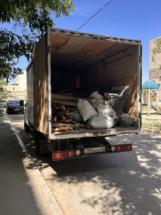 газель вывоз мусора и стр отхода