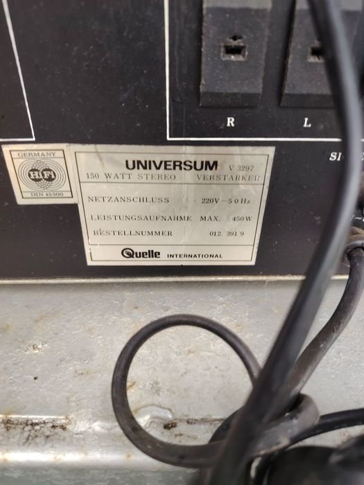 Amplificator audio două bucati