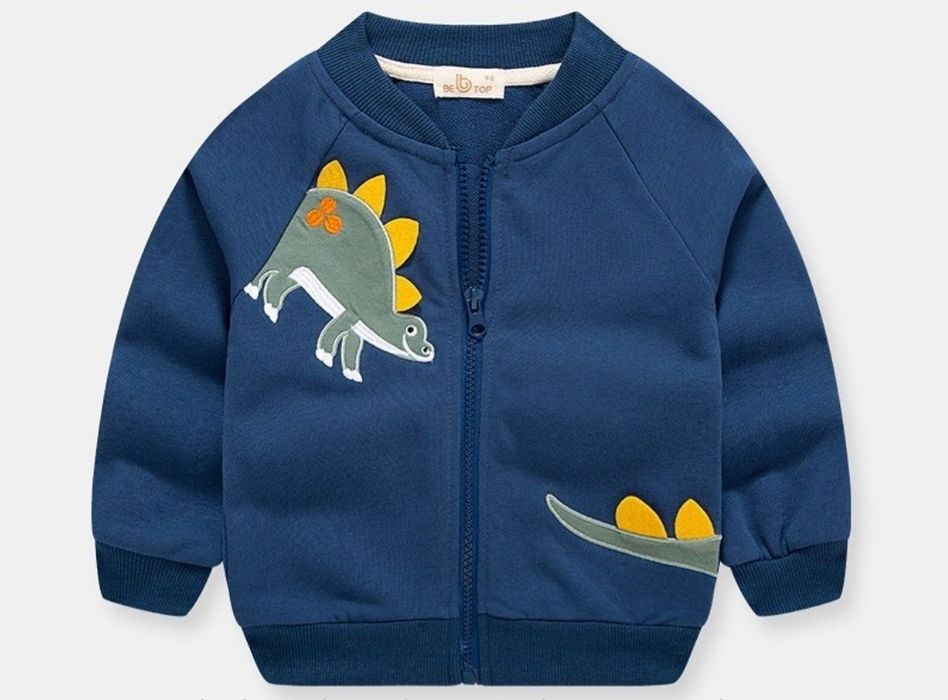 Бомбер с динозавром