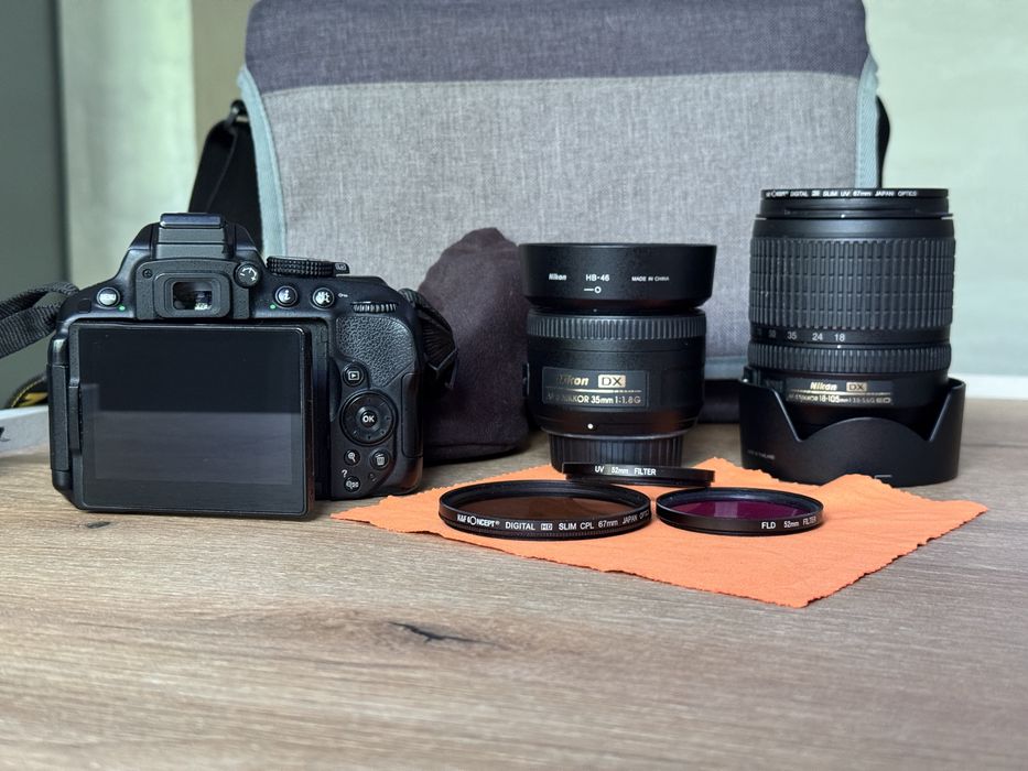 Nikon D5300 комплект с два обектива – готов за снимане