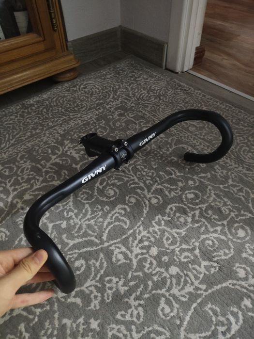 Руль дропбар,вынос givny