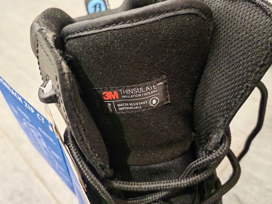 Работни обувки ботуши с цип и композитно бомбе BATA 3M, S3, номер 46