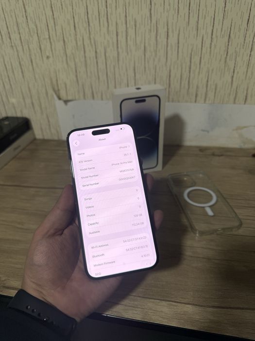 Iphone 14 pro Max 128 dual karobka 80 yomkst