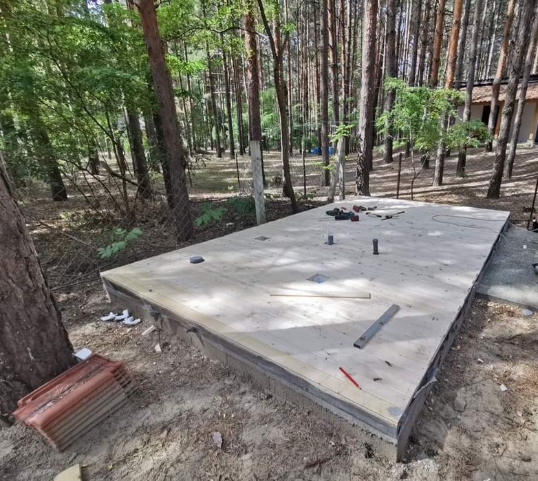 Идеен проект " Бунгало в гората "