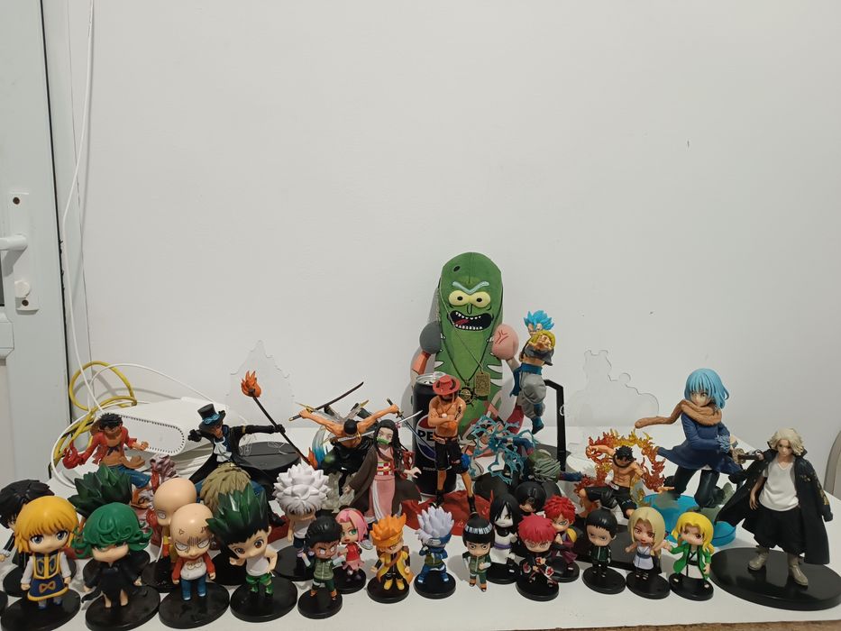 Colectie figurine anime(DragonBall,One Piece,Naruto,OnePunchMan,HxH)
