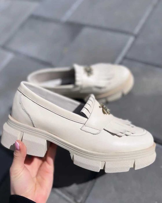 mocasini dama din piele naturala 100%