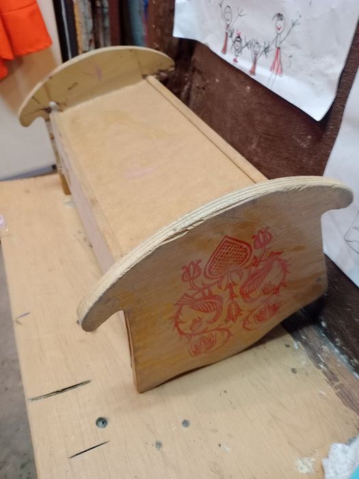 Ретро люлка за кукли