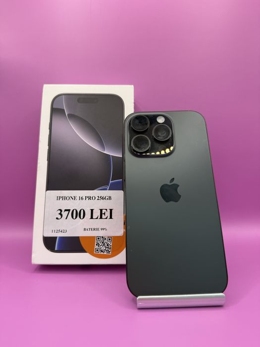 Iphone 16 pro 256GB •Matei Amanet Margeanului• 11254