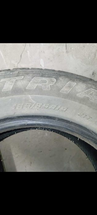 Продам шины triangle 195/65R15 с дисками на Mitsubishi Lancer