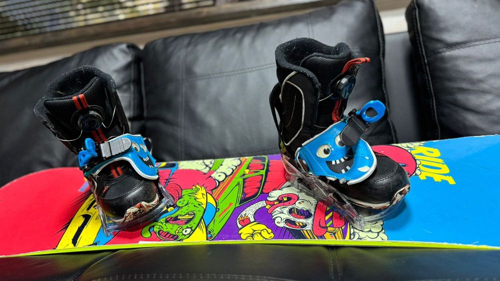 Продам сноуборд Ride с креплениями и ботинки