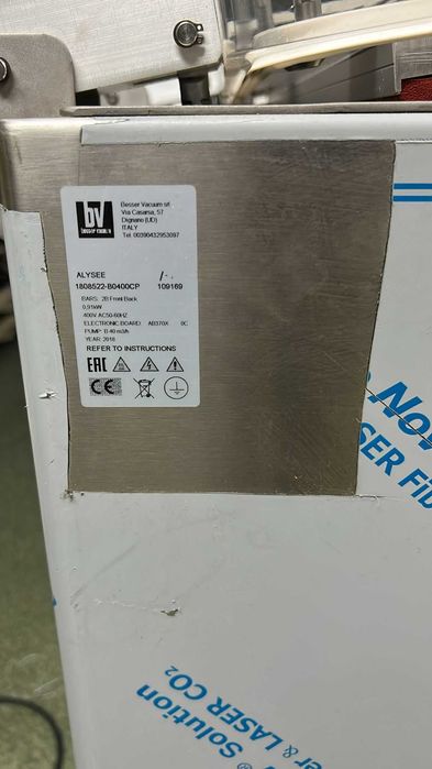 Aparat Profesional de vidat Besser Vacuum cu bara dubla de lipire