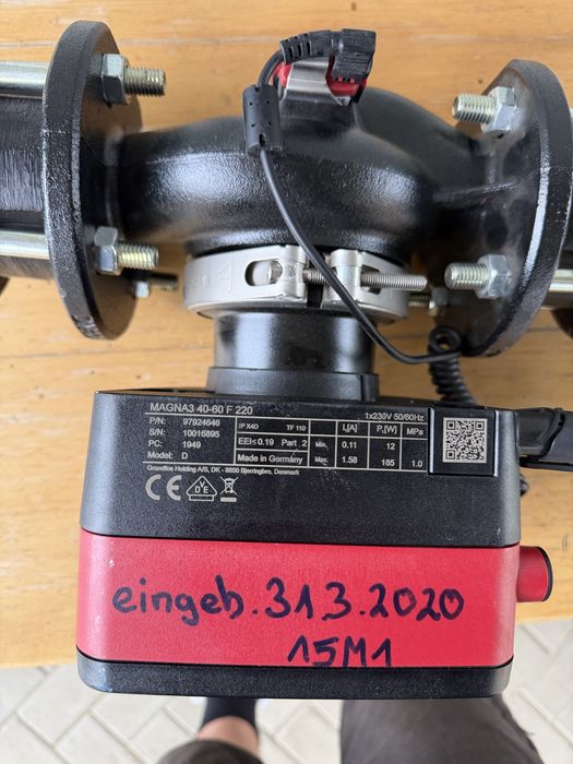 Pompa de circulatie GRUNDFOS Magna3