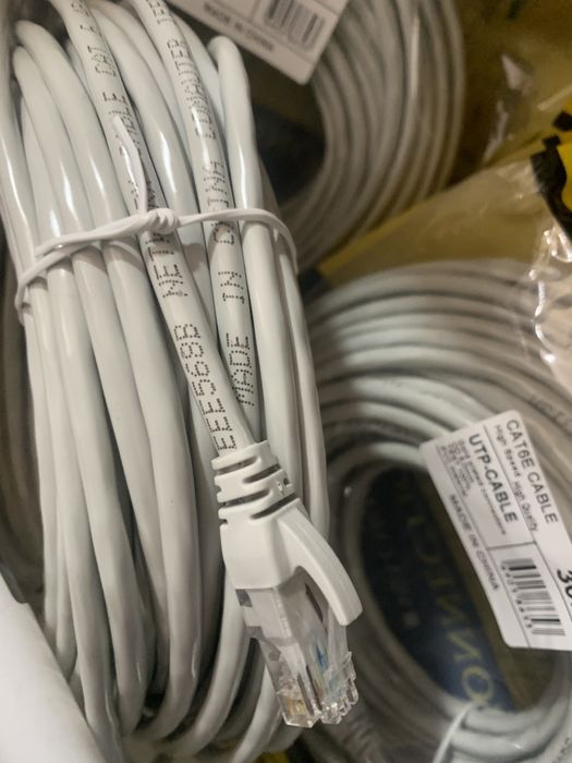 Акция! Доставка есть! 30м 10/20/40/50 Лан интернет сетевой сеть кабел!