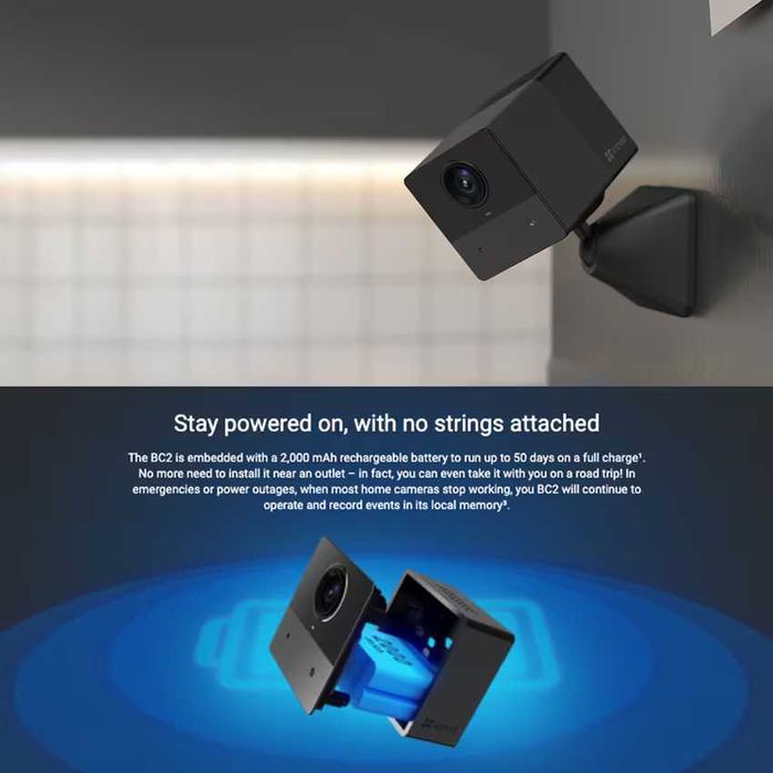 Camera supraveghere wireless EZVIZ BC2 acumulator noua Sigilata