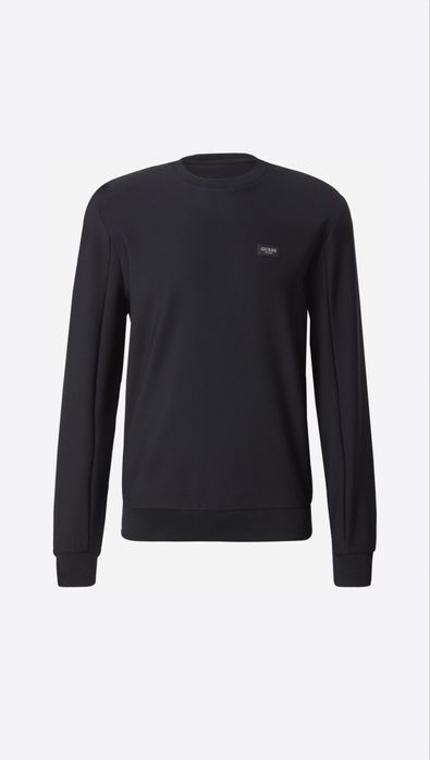 Оригинална черна мъжка блуза GUESS