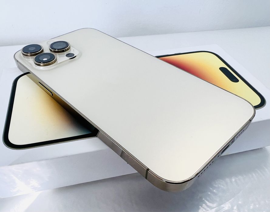 Apple iPhone 14 Pro 256GB Gold 100% Батерия! Гаранция!
