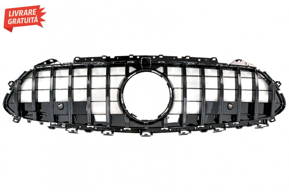 Grila Centrala Mercedes CLS-Class C257 (2018+) GTR Design Negru Lucios