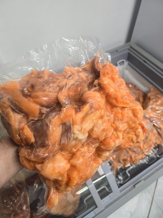 Обрезь семги без костей