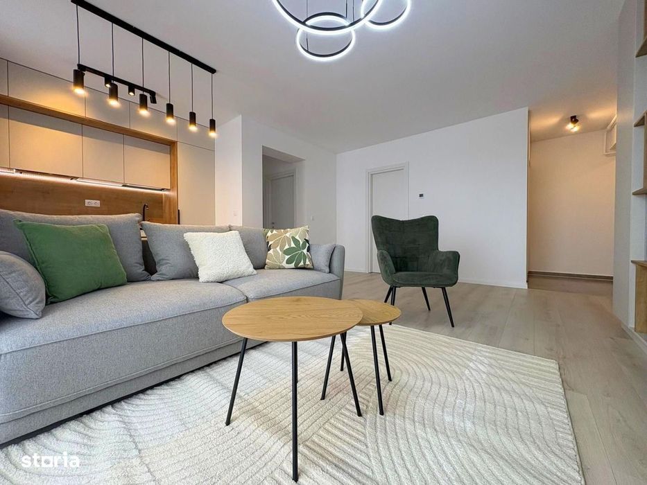 3 camere modern, terasa generoasa, prima inchiriere - Denya Forest