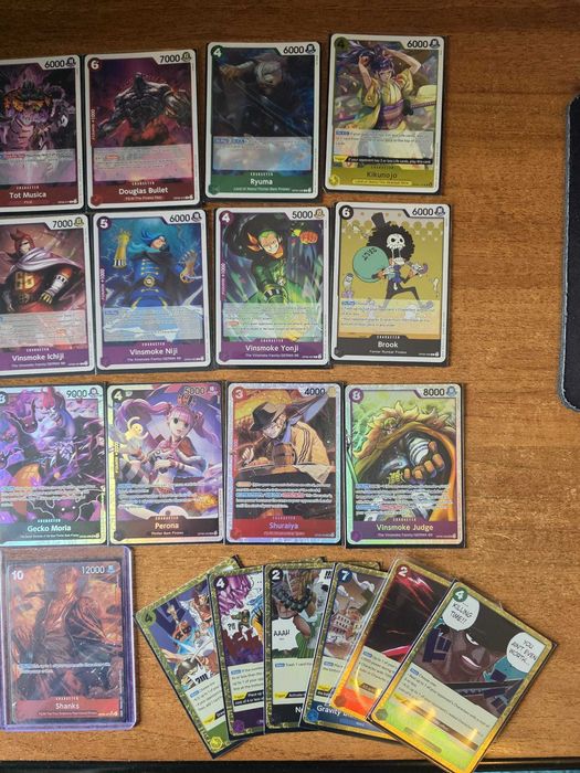 One Piece 06 (OP06) Collection - Secret Rare + Super Rare + Rare +Leader + Common + Uncommon