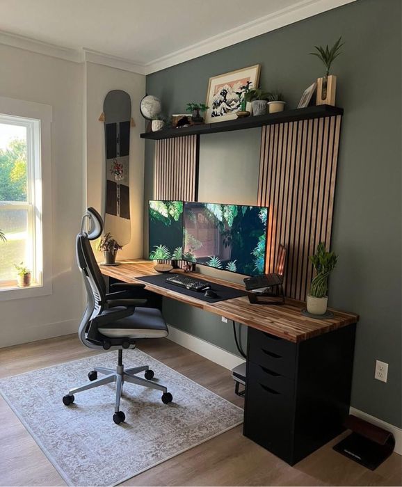 Стол с тумбами Стол Икеа Компютерный стол Студийный стол стрим стол