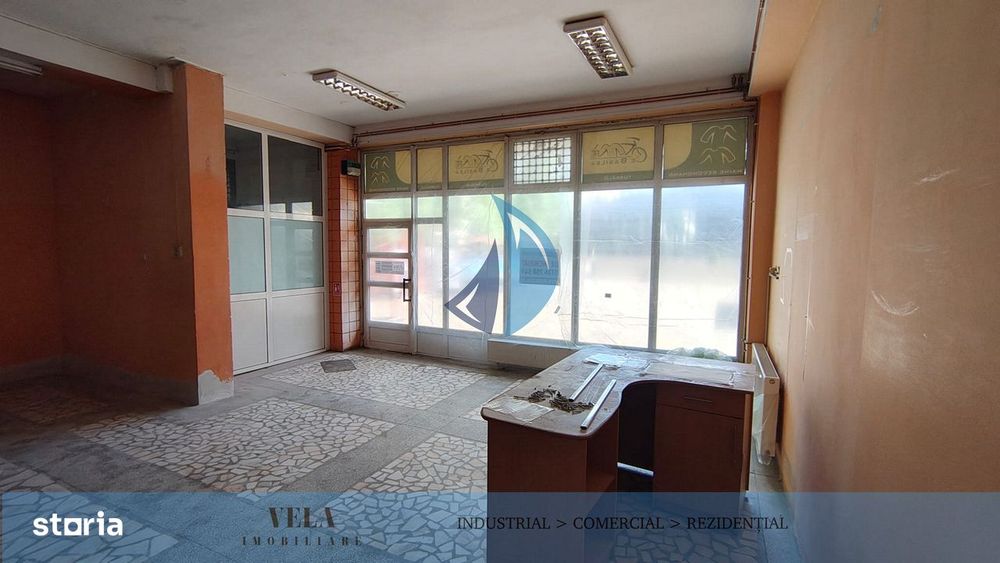 Sp. com. Tudor, zona. Diamant, 240 mp, vitrina mare, vad comercial