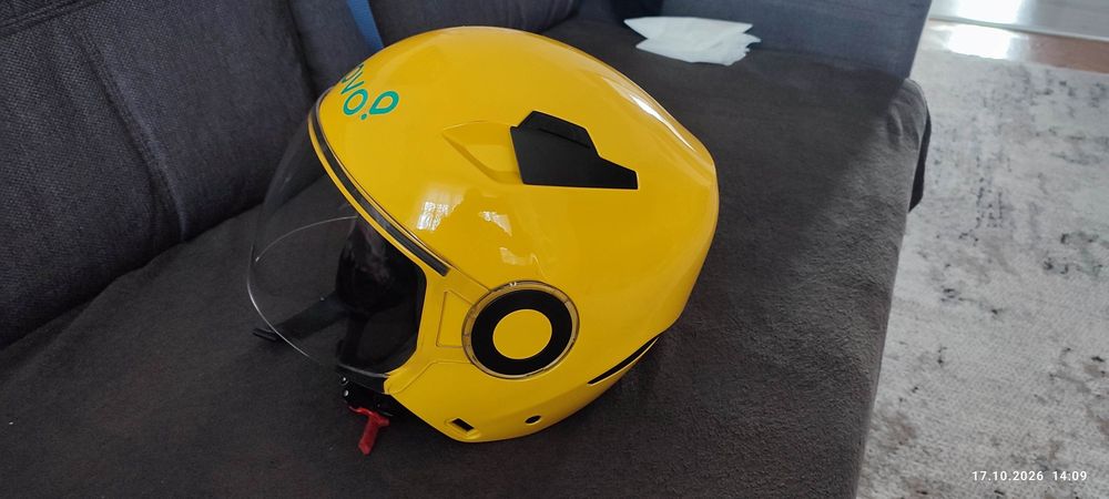 Casca moto scuter glovo