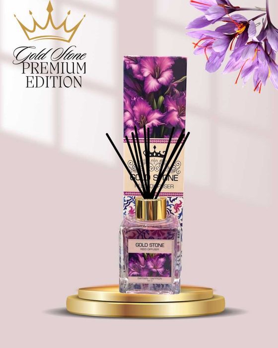 Ароматизатори за дома - Gold Stone - Premium Reed Diffuser