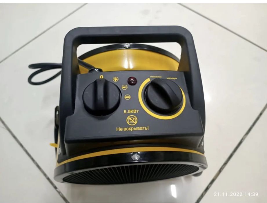 Обогреватель пушка 2 квт, 3.5кВт, 5кВт